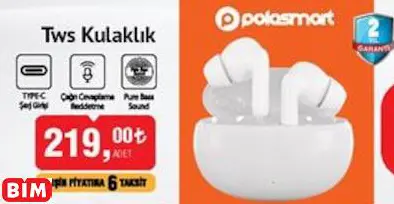 POLOSMART TWS KULAKLIK POLOSMART TWS KULAKLIK